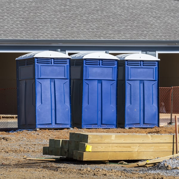 how do you ensure the portable restrooms are secure and safe from vandalism during an event in Salineno Texas